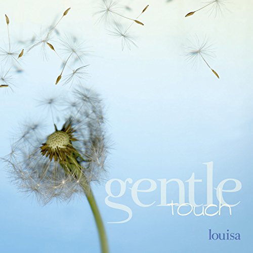 A dandelion seed head with dispersing seeds against a blue gradient background with text overlay.