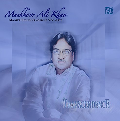 CD cover featuring portrait of Mashkoor Ali Khan, Indian classical vocalist.