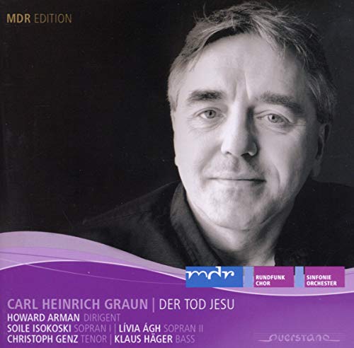 "CD cover with a black and white portrait and purple design elements."