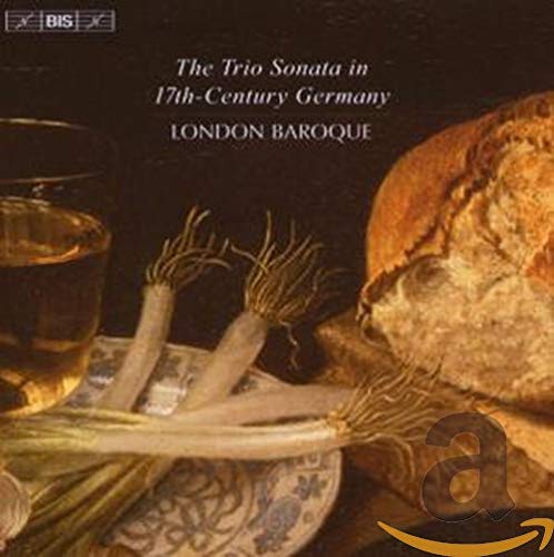 CD cover: still life with bread, leeks, glass of wine, and porcelain.