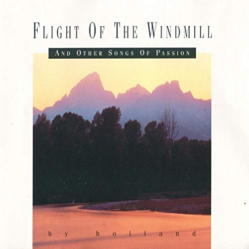 CD cover with mountains, trees, and a golden-lit foreground.