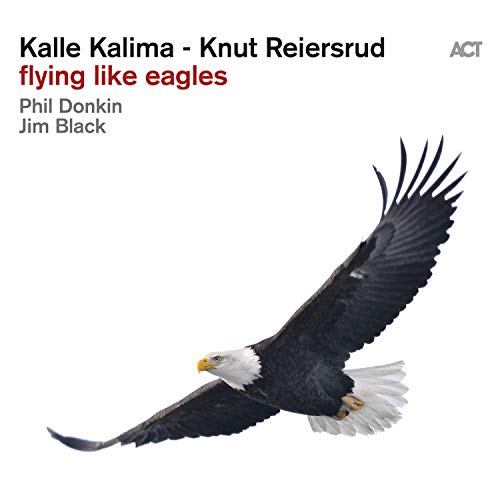 CD cover with text and image of an eagle in flight.