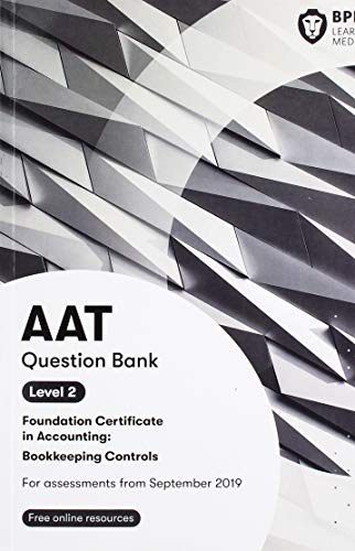 AAT Bookkeeping Controls: Question Bank