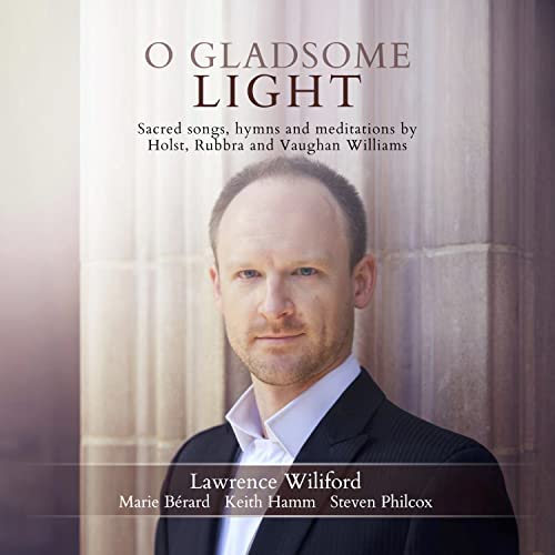 CD cover featuring portrait of a man, title "O Gladsome Light".