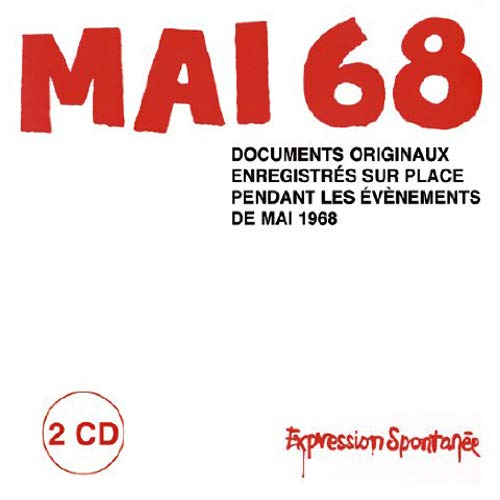 CD cover for “Mai 68 - En Direct” with red text and logos.