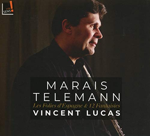 CD cover featuring musician Vincent Lucas with a viola da gamba.