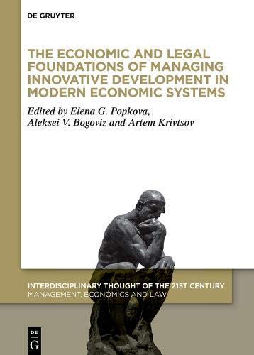 "Book cover with a bronze statue of a thinking man and gold text on white background."