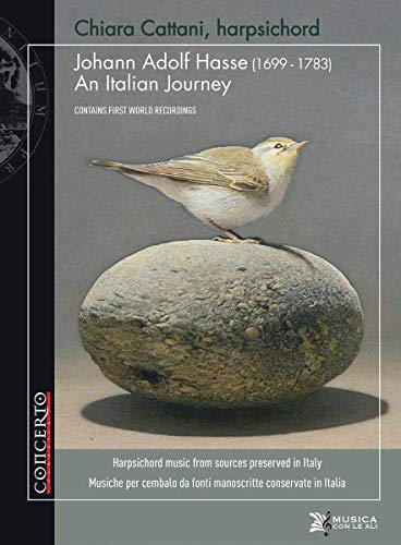 CD cover: bird on a stone, with text about Chiara Cattani and Hasse.