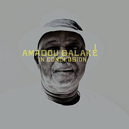 "Album cover featuring a black-and-white portrait of a man wearing a hat."