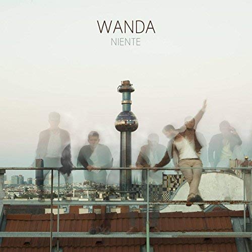 CD cover for Wanda’s “Niente” featuring figures and a Berlin TV tower.