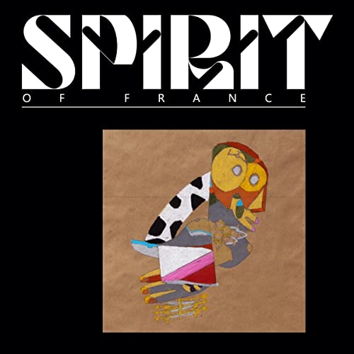 Vinyl album cover for “Spirit Of France” featuring abstract bird art.
