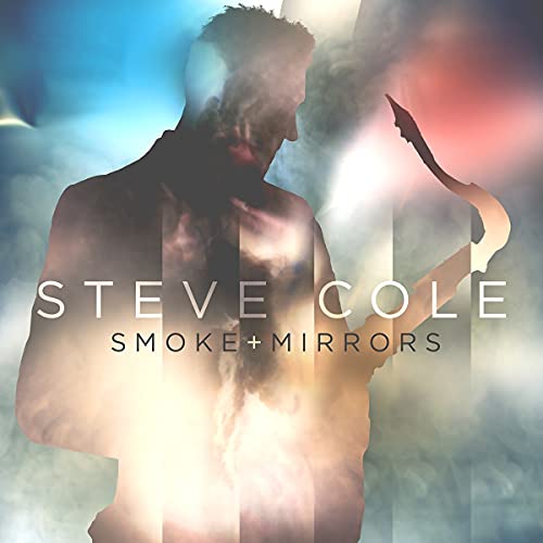 CD cover for Steve Coleās āSmoke And Mirrorsā with a blurred portrait.