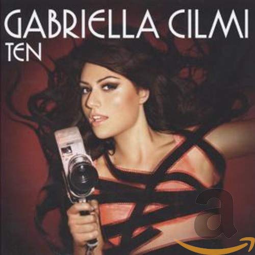 CD cover for Gabriella Cilmi’s “Ten” featuring a woman with a camera.