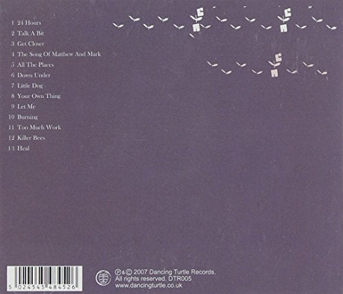 Purple album cover with small figures and text "amycanbe" and "Being a grown-up sure is complicated".
