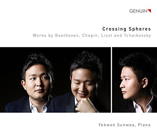 CD cover featuring pianist Yekwon Sunwoo and composers’ names.