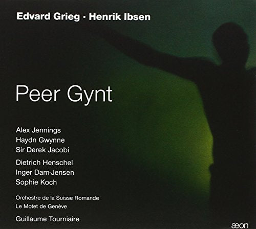 CD cover with silhouette of a man against a green and black background.