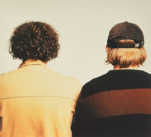 CD cover: two people seen from behind, looking upwards.