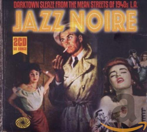CD cover art featuring a man in a trench coat and two women.