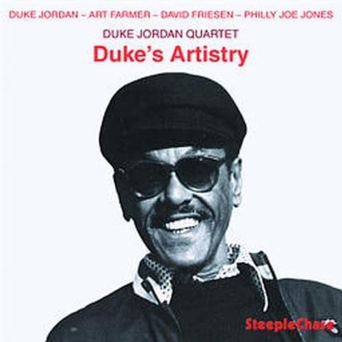 CD cover featuring Duke Jordan in a cap and sunglasses.