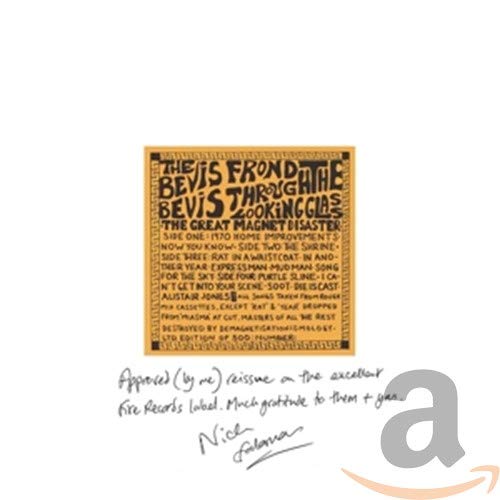 Bevis Frond CD cover, yellow with black text and a handwritten signature.
