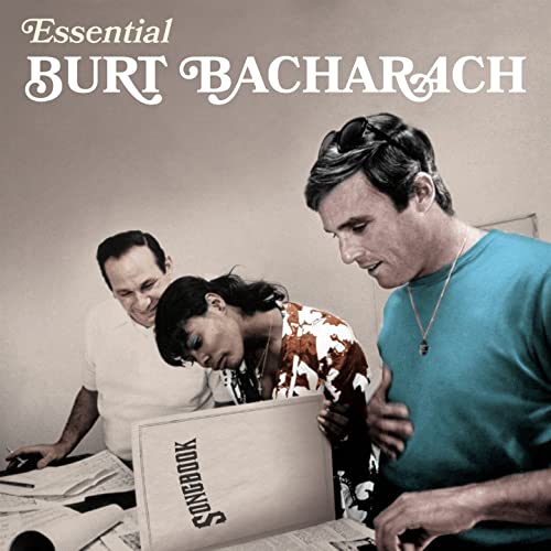 Burt Bacharach CD cover featuring a portrait of Bacharach with collaborators.