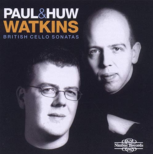 CD cover with two men, black background, and "Nimbus Records" logo at the bottom.