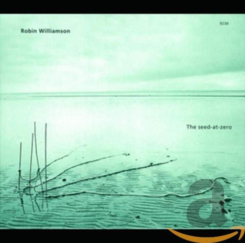 CD cover for Robin Williamson’s “The Seed-At-Zero” with a green, watery landscape.