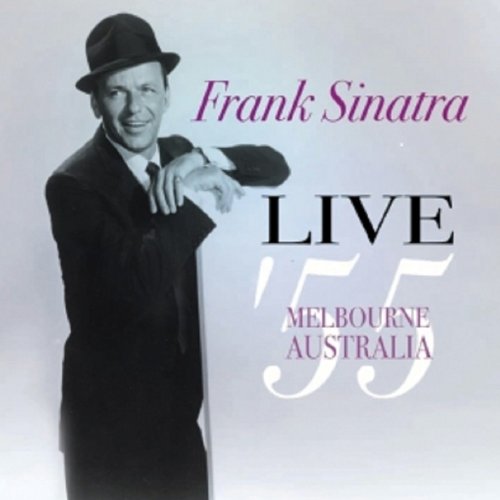 "CD cover featuring black and white image of Frank Sinatra in a suit."