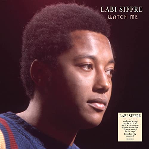 Album cover for Labi Siffre’s “Watch Me,” featuring a portrait of the artist.