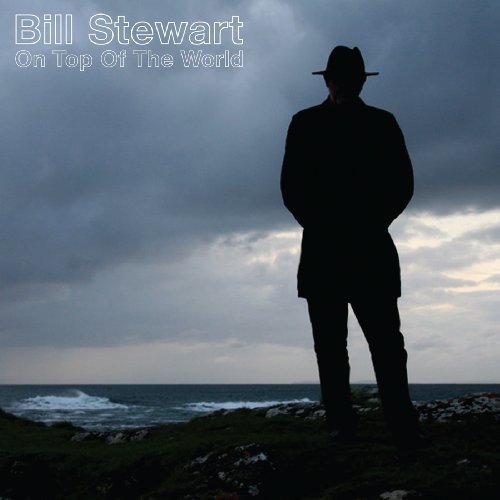 CD cover: Silhouette of a man overlooking a stormy seascape.