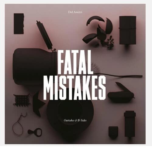 Del Amitri “Fatal Mistakes” vinyl album cover with abstract objects.