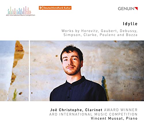 CD cover featuring Joë Christophe, clarinet, and Vincent Mussat, piano.