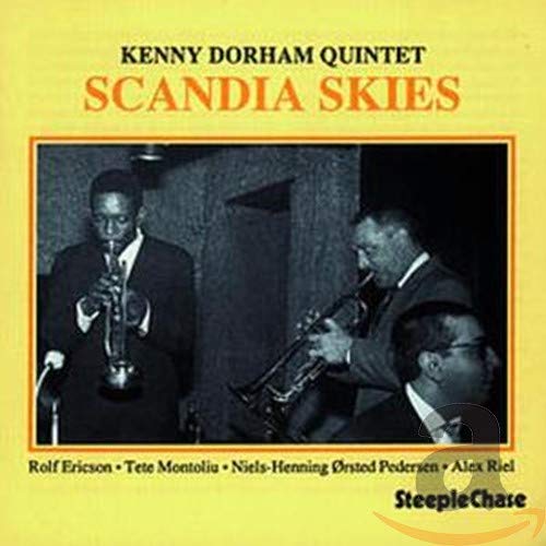 CD cover featuring jazz musicians Kenny Dorham and Rolf Ericson playing instruments.
