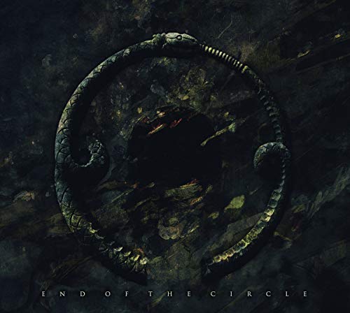 "Dark album cover with snake forming a circle, 'End of the Circle' text below."