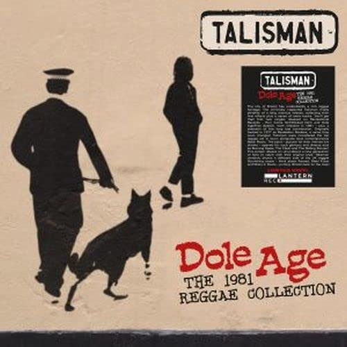 Vinyl album cover for “Dole Age” featuring silhouettes of people and a dog.