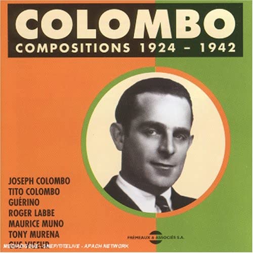 CD cover for "Colombo - Compositions: 1924-1942" featuring a portrait.