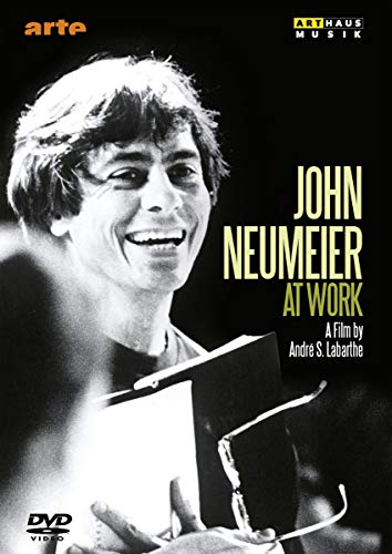 DVD cover featuring choreographer John Neumeier in black and white.