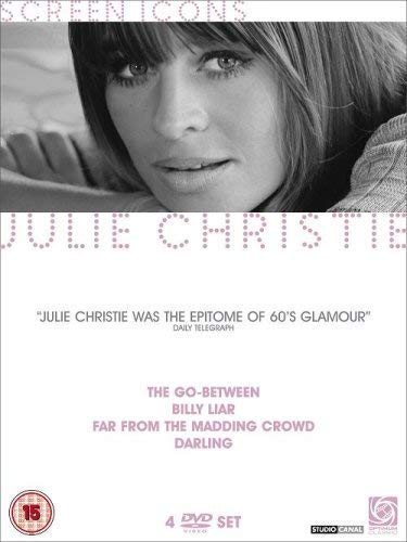 DVD cover featuring a black and white portrait of Julie Christie.