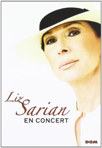 DVD cover featuring a woman wearing a white hat, with text "Liz Sarian en concert".