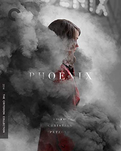 Blu-ray cover for "Phoenix" featuring a woman’s face obscured by smoke.