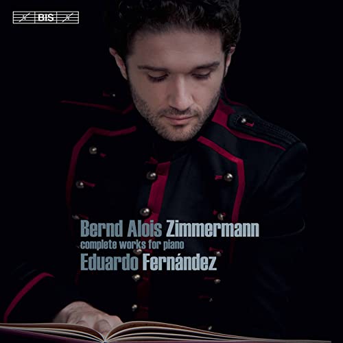 CD cover featuring pianist Eduardo Fernandez and musical notation.