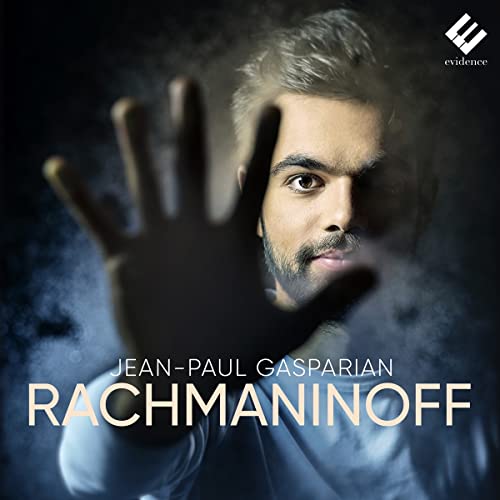CD cover featuring pianist Jean-Paul Gasparian with a blurred hand.