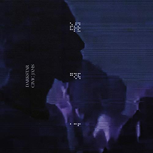 "Album cover with dark, abstract image and 'Darkstar Civic Jams' text on left side."