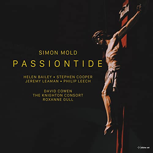 CD cover depicting a dramatic painting of Christ on the cross.