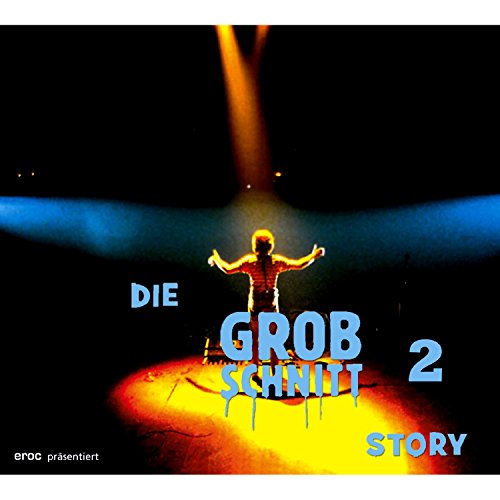 "CD cover featuring a person on stage with outstretched arms under spotlights."