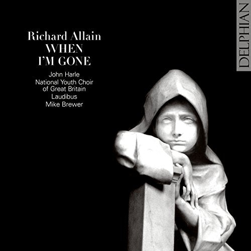 "CD cover featuring a black background with a white statue and text."