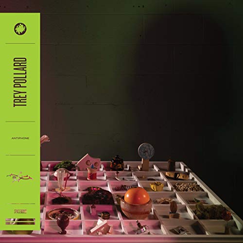 CD cover for Trey Pollard’s “Antiphone” featuring a still life arrangement.