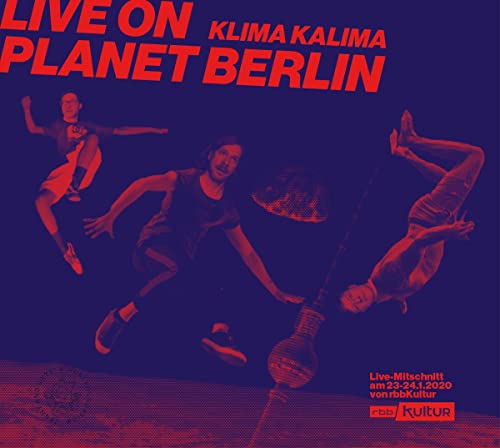 CD cover for Klima Kalima’s “Live On Planet Berlin” with dancers.