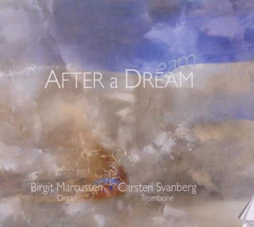 CD cover for "After a Dream" by Marcussen/Svanberg, abstract painting.