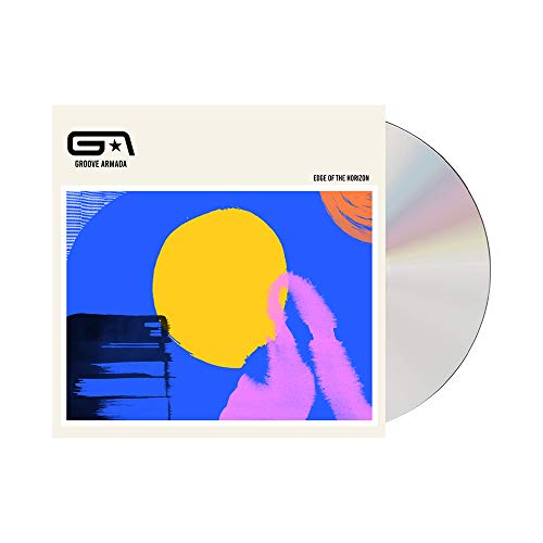 Groove Armada “Edge of the Horizon” CD with abstract sun and wave art.
